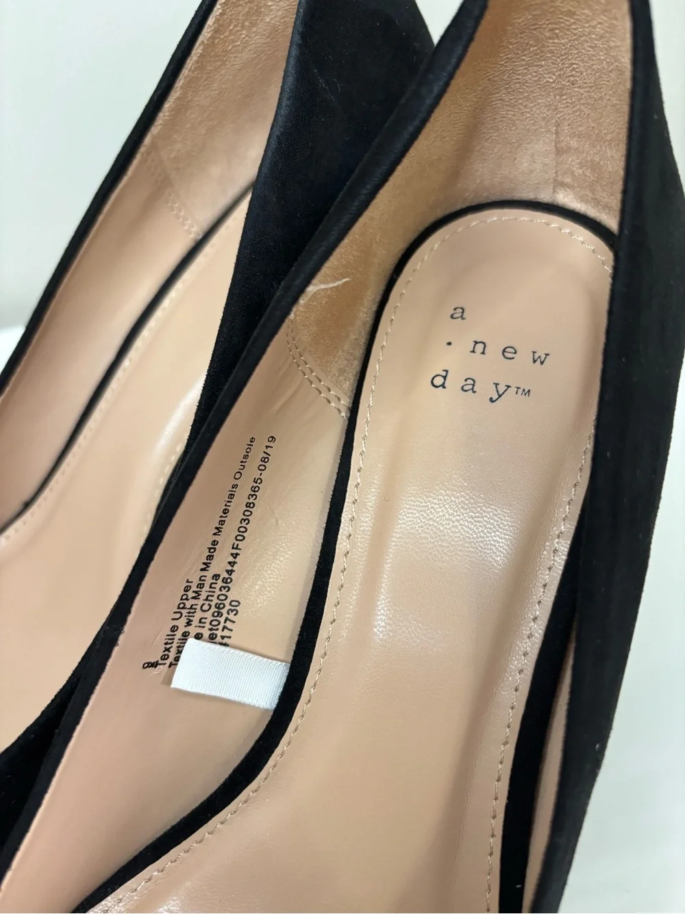 A New Day Classic Suede Wedge Heels